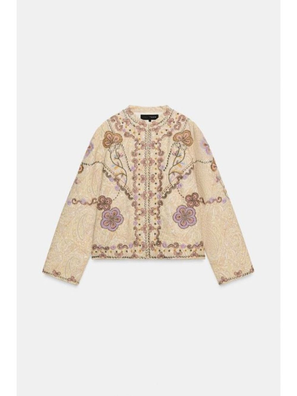 ZARA  ZW COLLECTION EMBROIDERED JACKET
